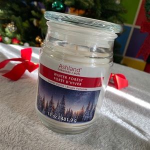 Holiday candles Winter forest*New*